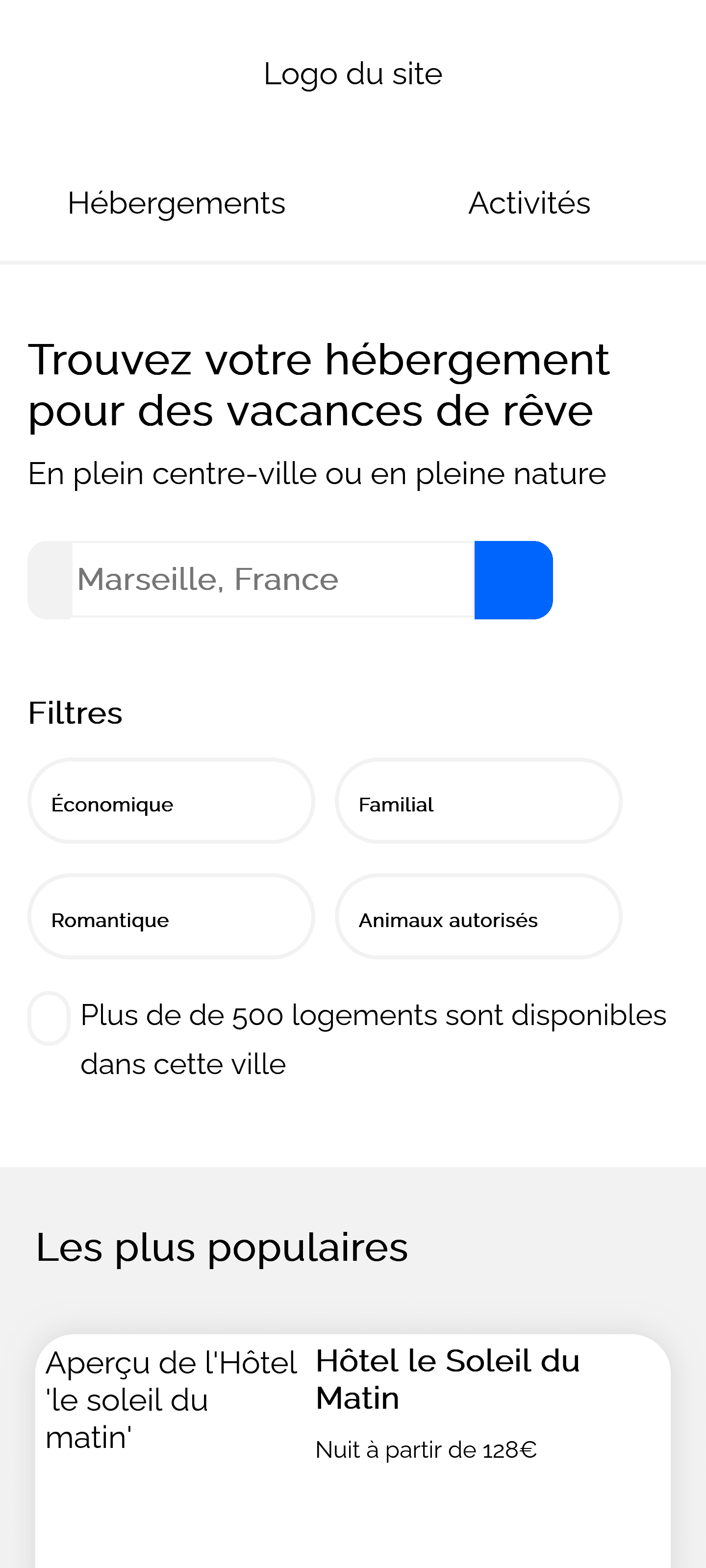 Aperçu du projet booki
